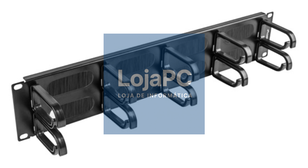 Lanberg AK-1204-B acessório de bastidor Panel de gestión de cabos