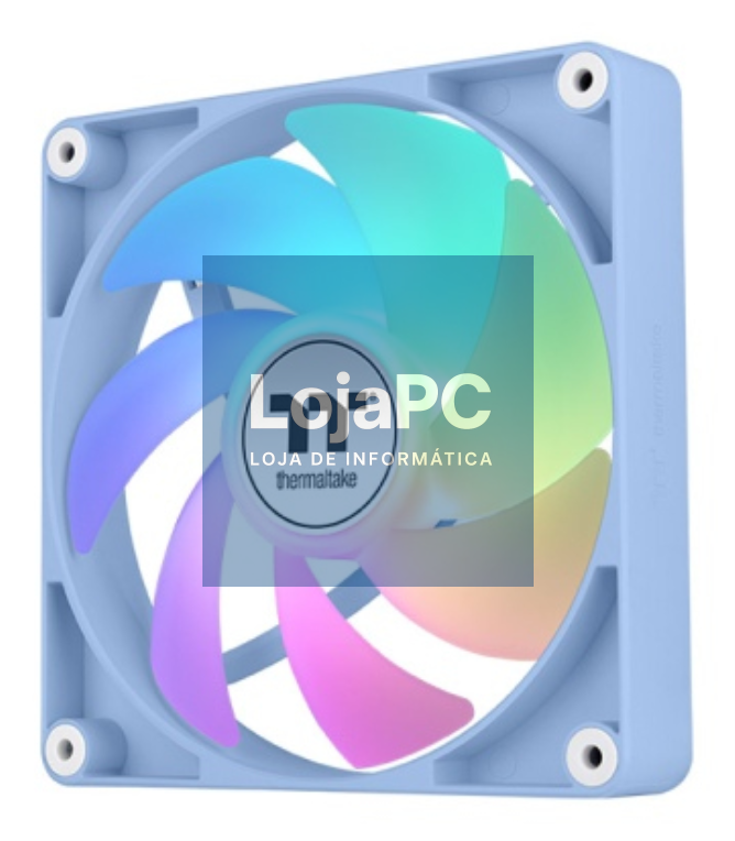 Thermaltake Matcha Green CT120 Capa del computador Ventoinha 12 cm Cinzento 2 pieza(s)