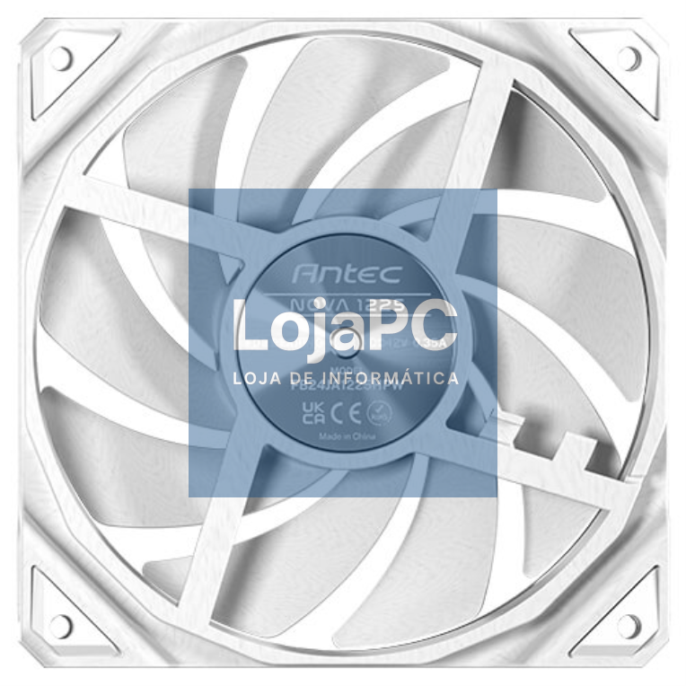 Antec Nova Capa del computador Ventoinha 12 cm Branco 1 pieza(s)