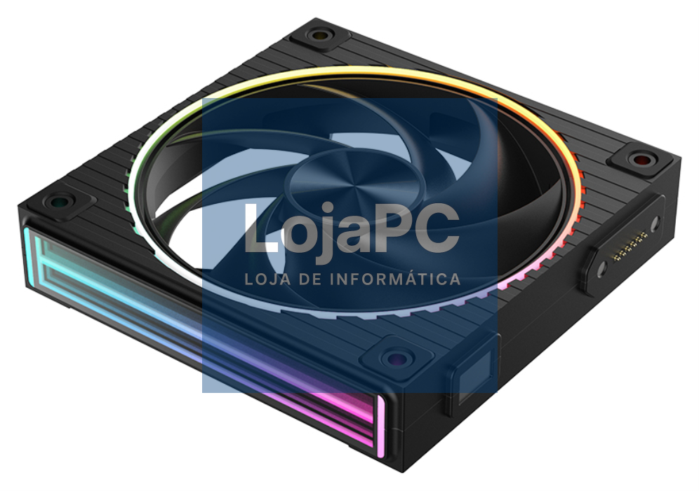 Zalman ZM-DF120 BLACK sistema de refrigeração para computador Placa-mãe Ventoinha 12,4 cm Preto 1 pieza(s)