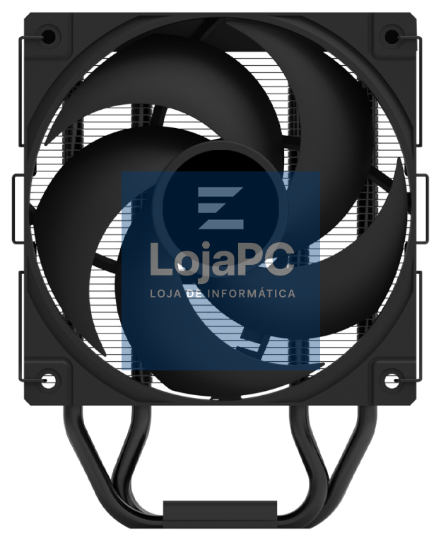 Zalman CNPS9X ECO DS sistema de refrigeração para computador Processador Refrigerador de ar 12 cm Preto 1 pieza(s)