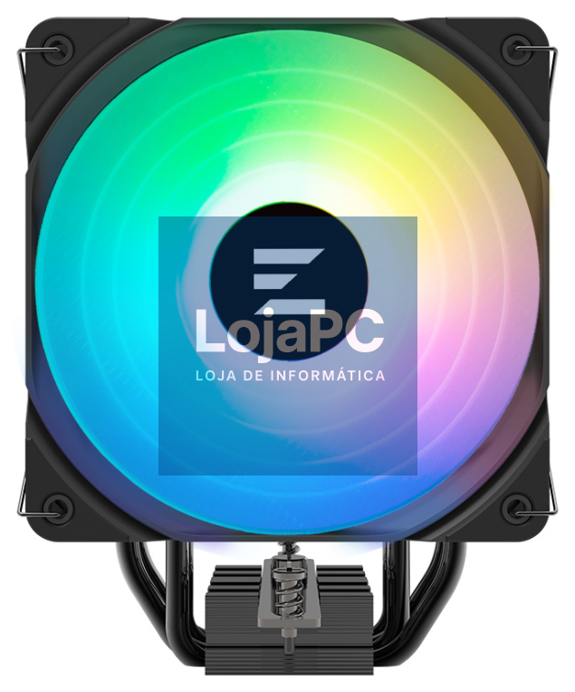 Zalman CNPS9X PERFORMA PLUS ARGB BLACK sistema de refrigeração para computador Processador Ventoinha 12 cm Preto 1 pieza(s)