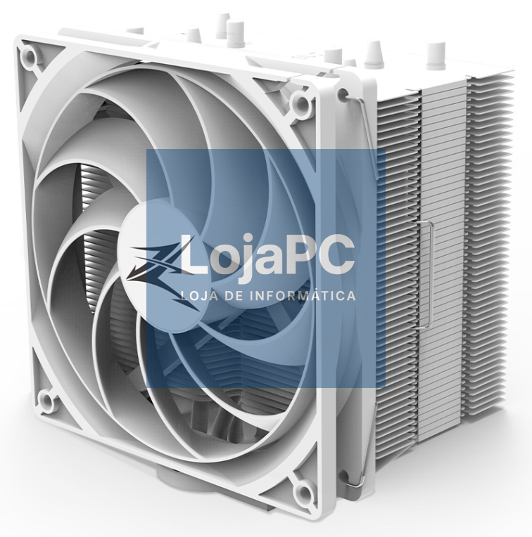 Zalman CNPS10X PERFORMA White High performance White coated CPU cooler 180W TDP 135mm EBR Processador Refrigerador de ar 13,5 cm Branco