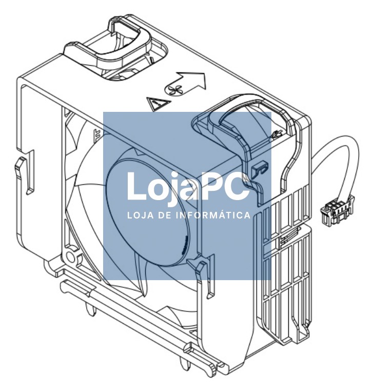 DELL 121-BBBX sistema de refrigeração para computador Capa del computador Ventoinha
