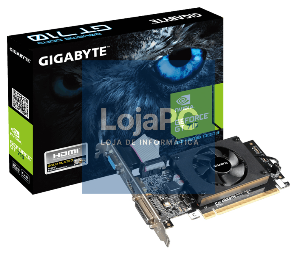 GIGABYTE GV-N710D3-2GL NVIDIA GeForce GT 710 2 GB GDDR3