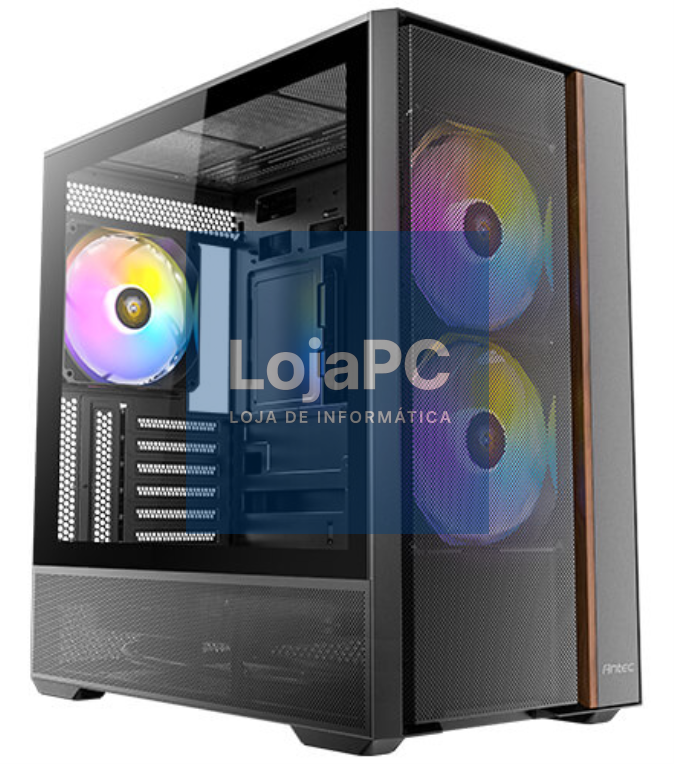 Antec FLUX REAR Midi Tower Preto