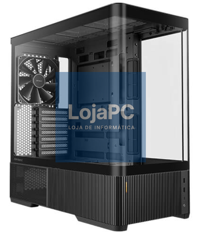 Antec C6 Curve Air Midi Tower Preto, Transparente