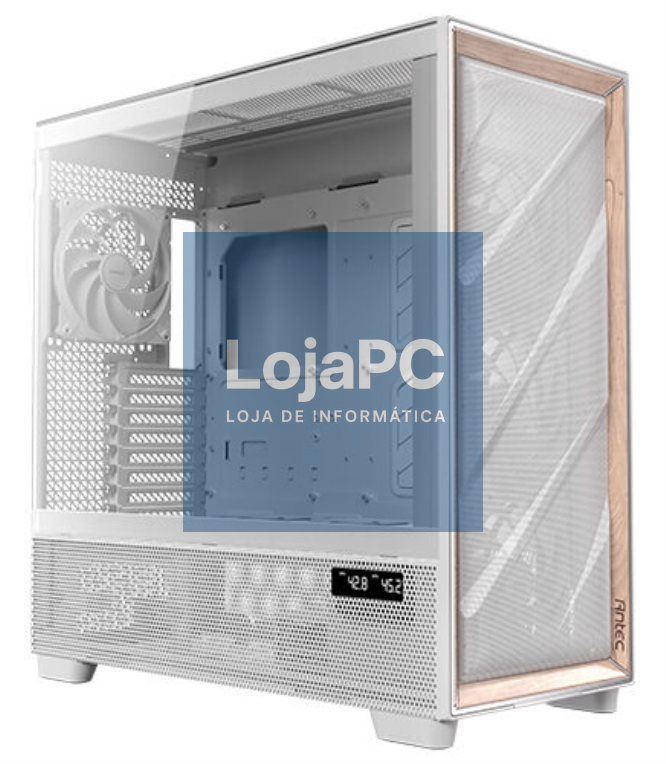 Antec FLUX PRO White EUV Full Tower Branco, Madera