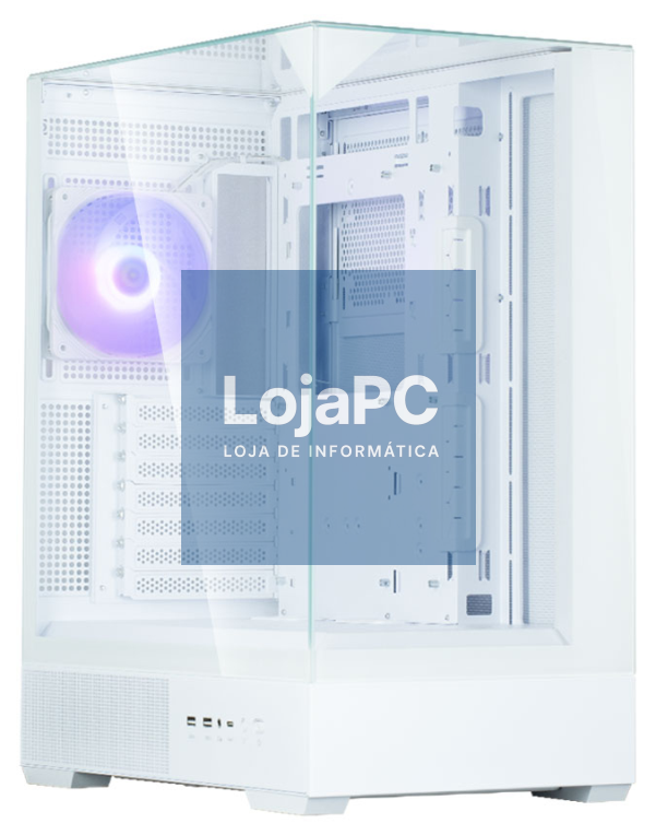Zalman P40 Prism White Midi Tower Branco