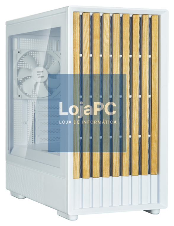Zalman P10 NAMU WHITE capa de computador Mini Tower Branco