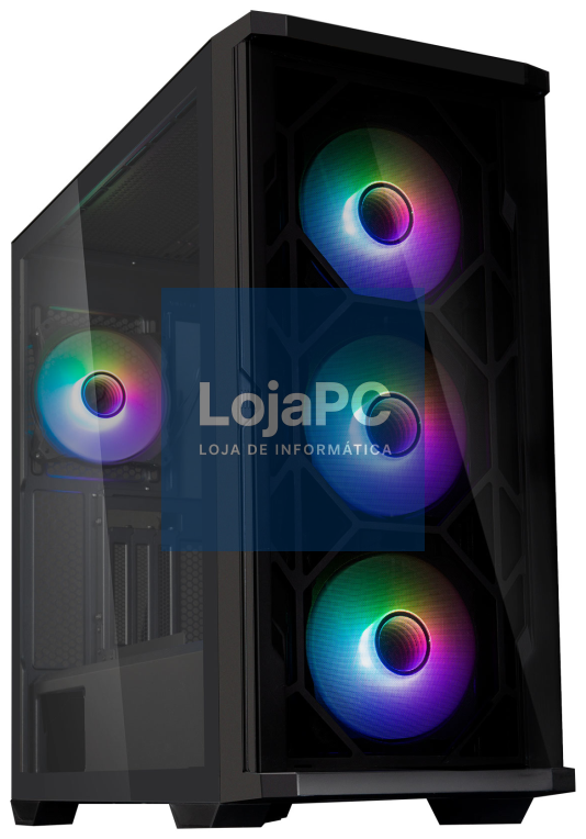 Zalman Z10 DUO capa de computador Midi Tower Preto