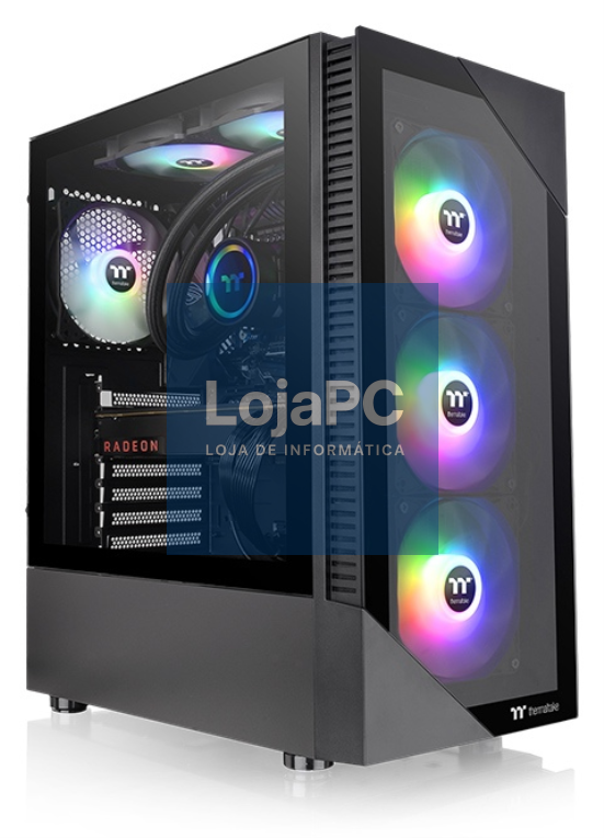 Thermaltake View 200 TG ARGB Midi Tower Preto