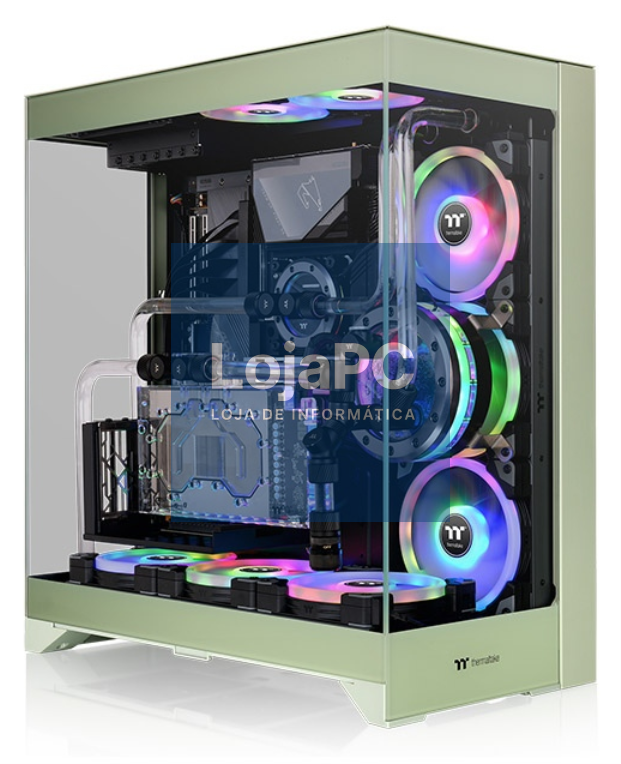 Thermaltake CTE E550 TG Midi Tower Verde