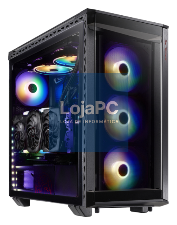 XPG BATTLECRUISER Torre Media Preta
