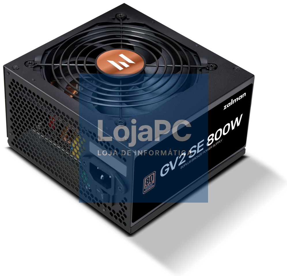 Zalman GV2SE unidade de fonte de alimentação 800 W 20+4 pin ATX ATX Preto