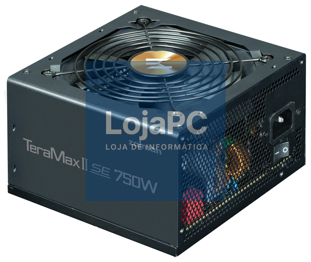 Zalman TeramaxII SE unidade de fonte de alimentação 750 W 18+10 pin ATX ATX Preto