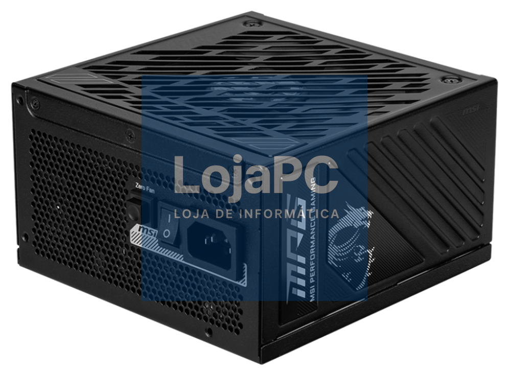 MSI MPG A850GS PCIE5 unidade de fonte de alimentação 850 W 24-pin ATX ATX Preto