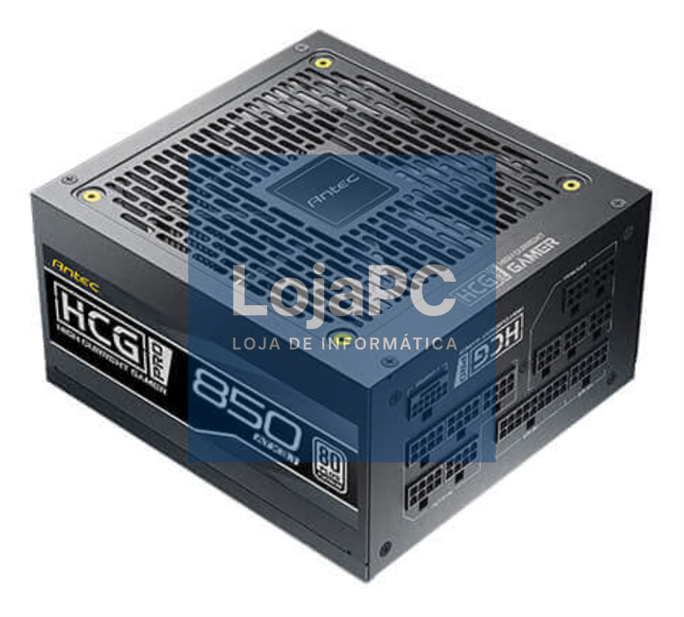 Antec HIGH CURRENT GAMER HCG850 PRO Platinum ATX 3.1 unidade de fonte de alimentação 850 W 20+4 pin ATX Preto