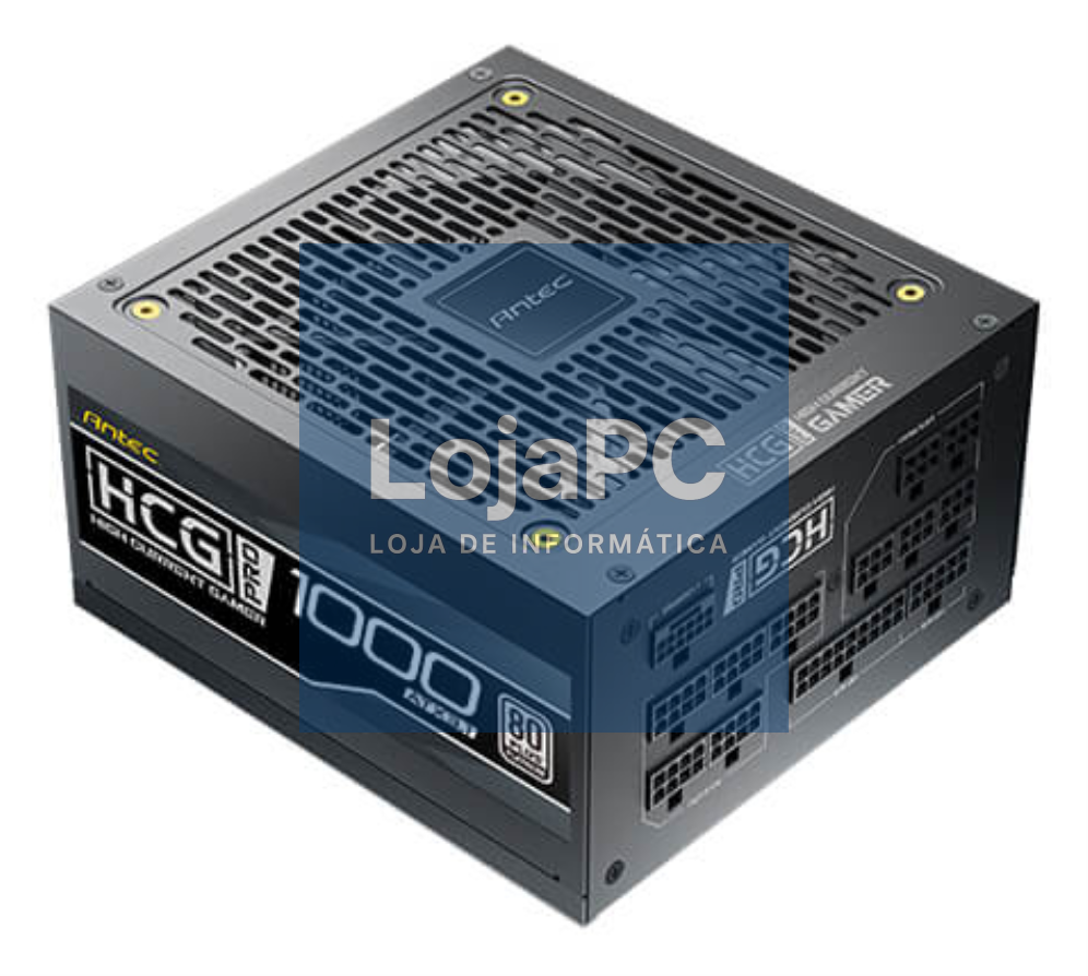 Antec HIGH CURRENT GAMER HCG1000 PRO Platinum ATX 3.1 unidade de fonte de alimentação 1000 W 20+4 pin ATX Preto