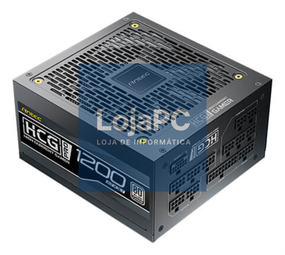 Antec HIGH CURRENT GAMER HCG1200 PRO Platinum ATX 3.1 unidade de fonte de alimentação 1200 W 20+4 pin ATX Preto