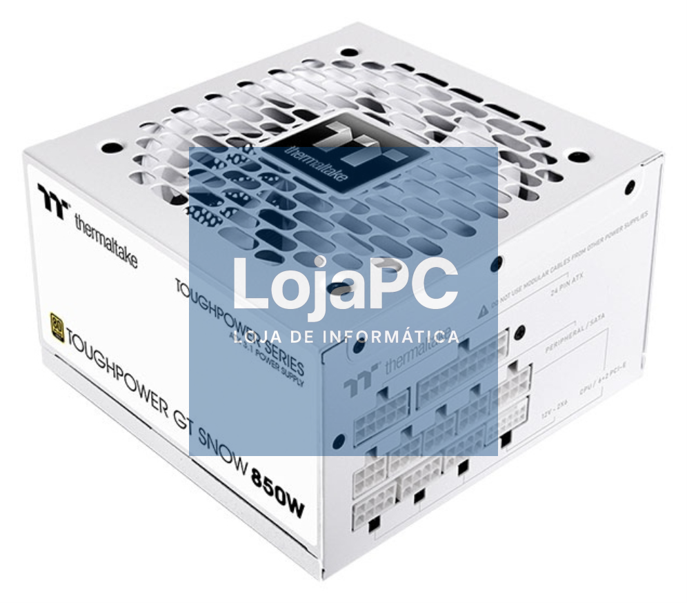 Thermaltake Toughpower Gt unidade de fonte de alimentação 850 W 24-pin ATX ATX Branco