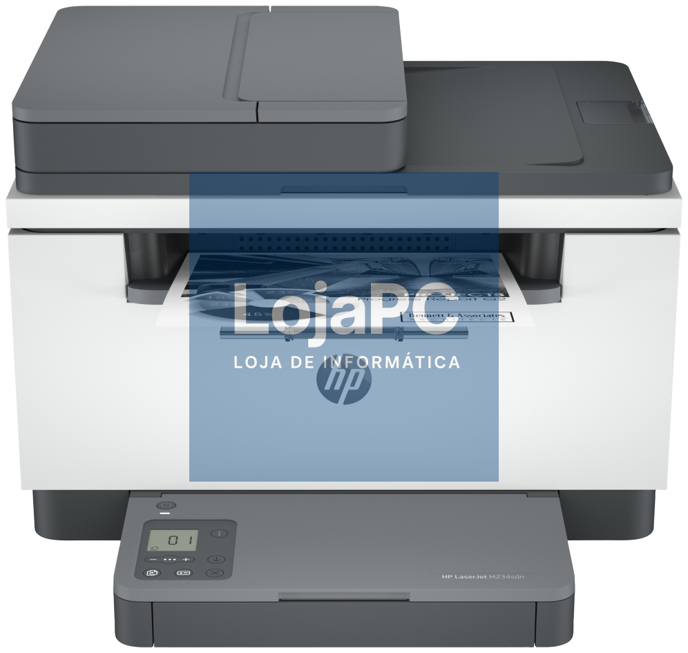 HP LaserJet M234sdn Multifunction Branco y preto Impressora, Solo Ethernet; Fotocopiadora, escáner