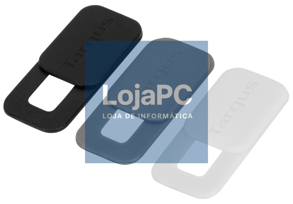 Targus AWH025GL acessório para câmara web Tapa para webcam Preto, Cinzento, Branco