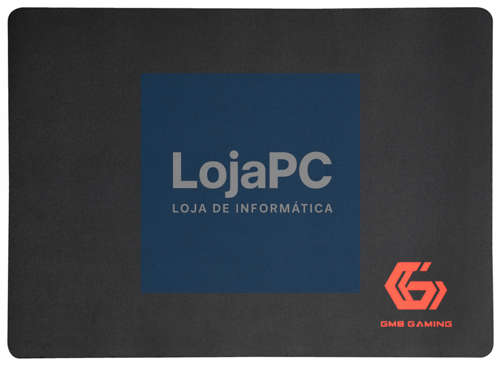 Gembird MP-GAME-M tapete de rato para rato Tapete de rato para jogos Preto