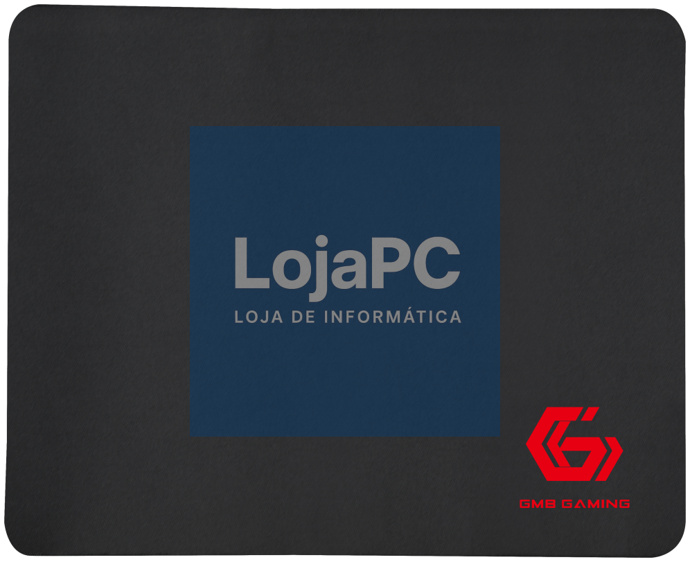 Gembird MP-GAME-S tapete de rato para rato Tapete de rato para jogos Preto