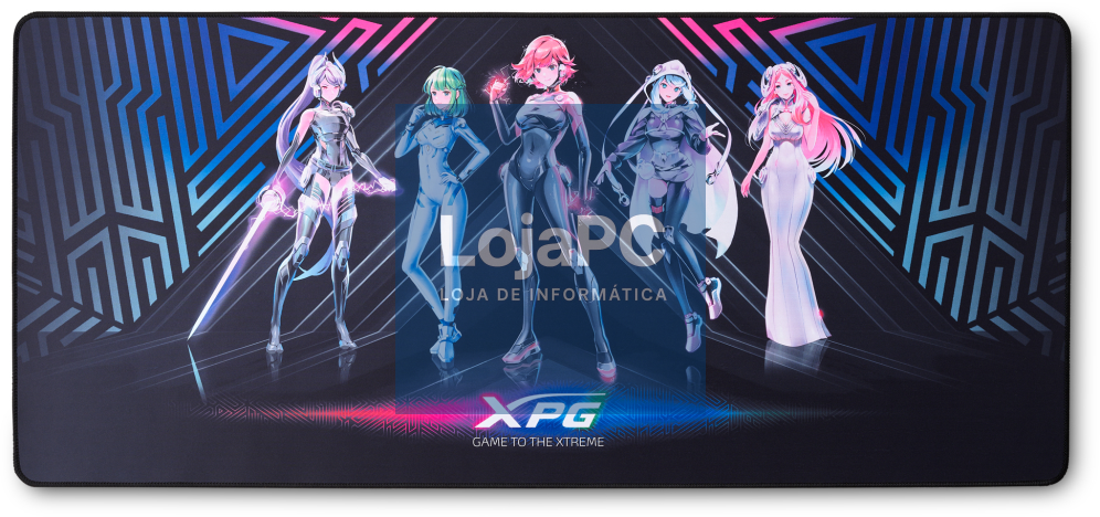 XPG Frontline XL Saga Series Tapete de rato para jogos Multicolor