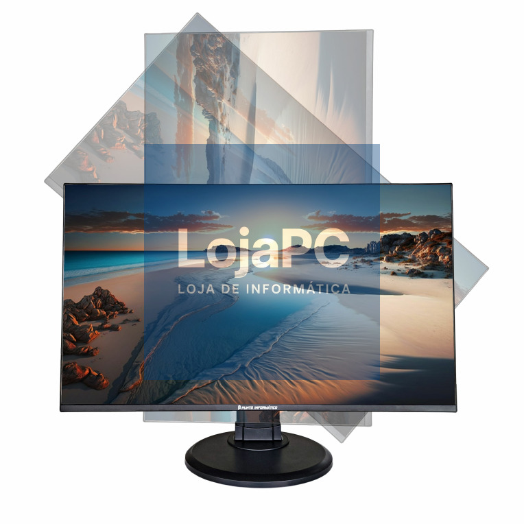 PUNTO INFORMÁTICO PiP2700V ecrã para PC 68,6 cm (27") 1920 x 1080 Pixeles Full HD LED Preto