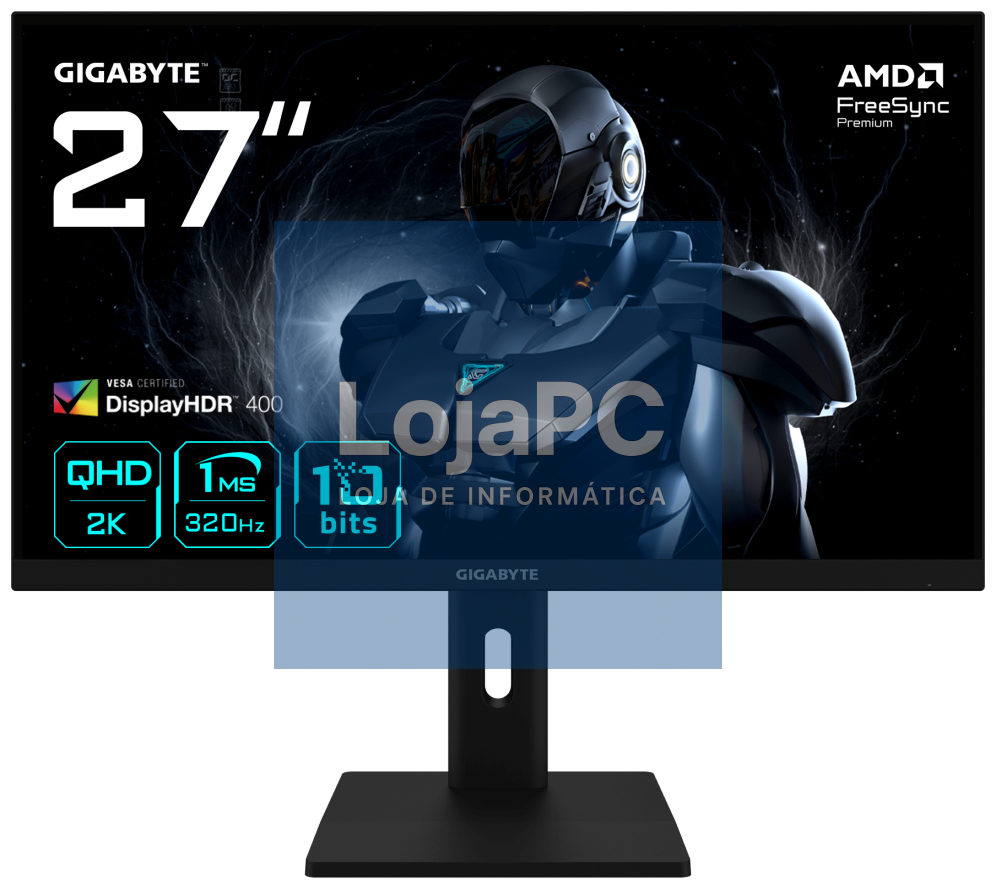 GIGABYTE G27Q3 Monitor Gaming 27" 2K QHD