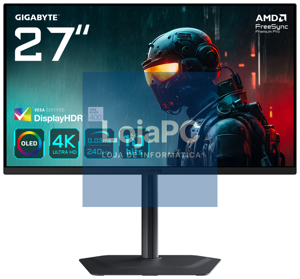 GIGABYTE MO27U2 OLED 4K UHD Gaming Monitor