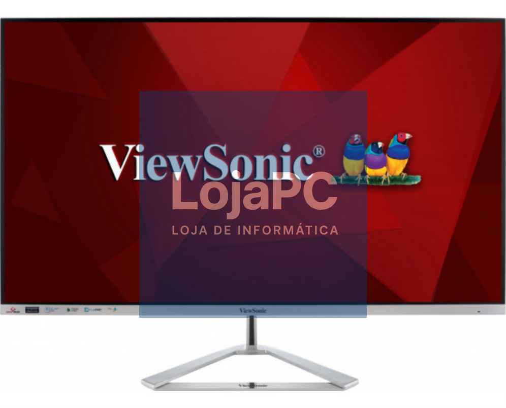 Viewsonic VX Series VX3276-2K-mhd-2 ecrã para PC 81,3 cm (32") 2560 x 1440 Pixeles Quad HD LED Prateado