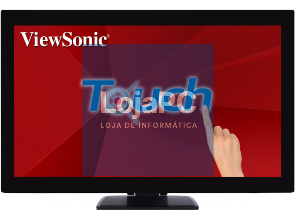Viewsonic TD2760 ecrã para PC 68,6 cm (27") 1920 x 1080 Pixeles Full HD LED Ecrã táctil Multi-usuario Preto