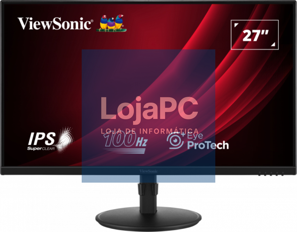 Viewsonic VG2708A ecrã para PC 68,6 cm (27") 1920 x 1080 Pixeles Full HD LED Preto