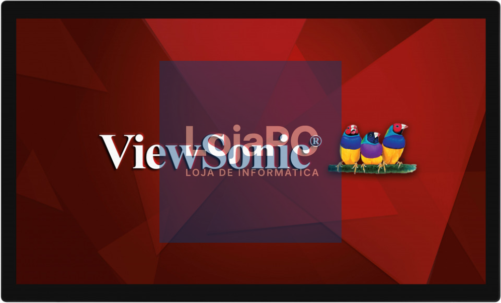 Viewsonic TD3207 ecrã para PC 81,3 cm (32") 1920 x 1080 Pixeles Full HD LED Ecrã táctil