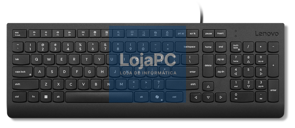 Lenovo 4Y41R64665 teclado Casa / Escritório USB Espanhol Preto