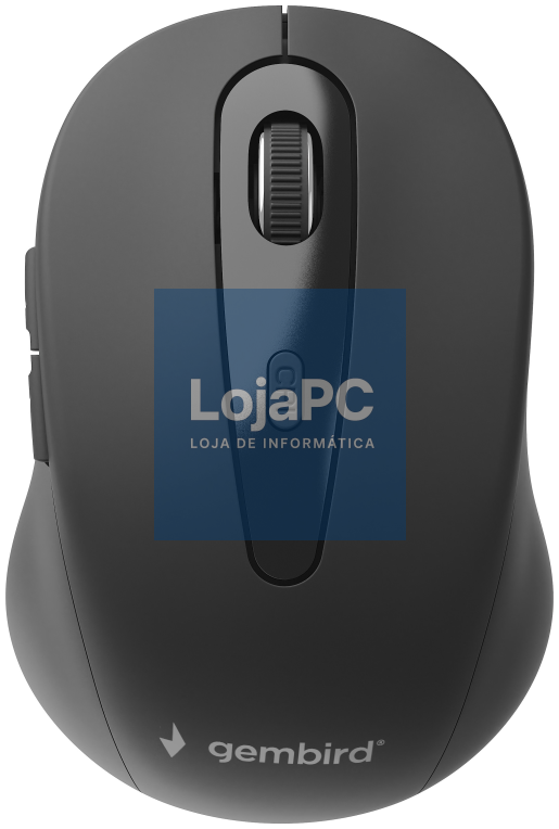 Gembird MUSWB-6B-01 rato Escritório mano derecha Bluetooth Óptico 1600 DPI