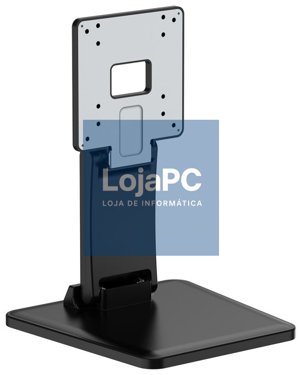 AISENS Suporte de mesa Eco Inclinável para Monitor/POS 6.5kg de 10"-27", Preto