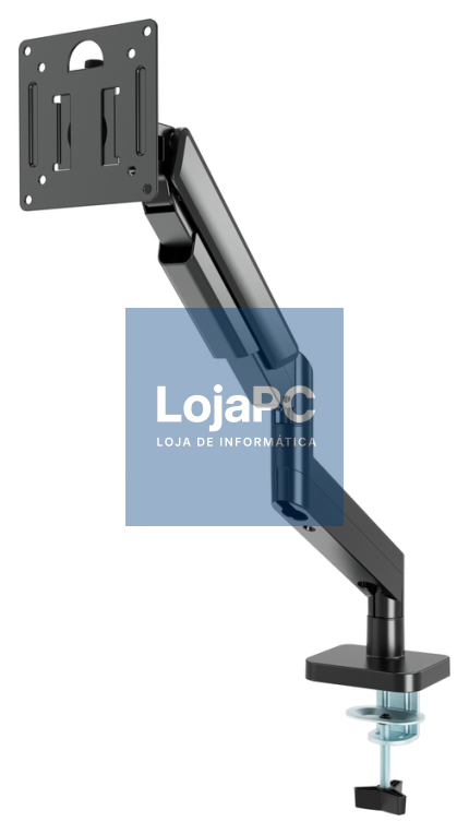 Gembird MA-DA1-04 suporte para monitor 81,3 cm (32") Secretária Preto