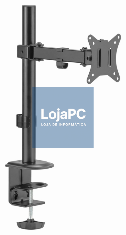 Gembird MA-D1-03 suporte para monitor 81,3 cm (32") Secretária Preto