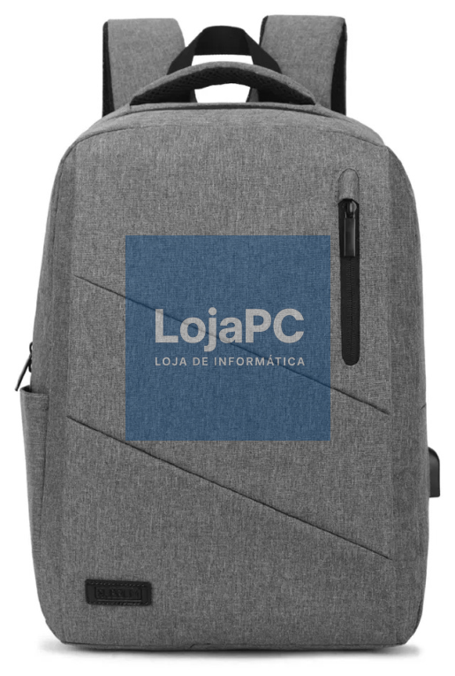 SUBBLIM City Backpack Mochila para portátil 15.6", Poliéster Oxford, Cinzento
