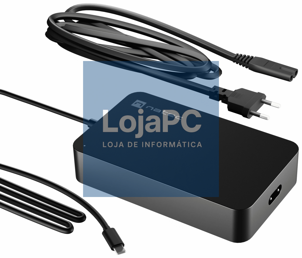 NATEC Grayling adaptador e inversor de corrente Interior 90 W Preto