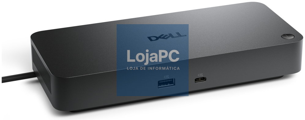 DELL Pro Dock WD25Z Alámbrico USB 3.2 Gen 2 (3.1 Gen 2) Type-C Preto