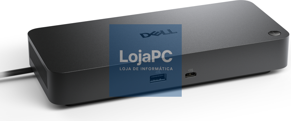 DELL WD25 Alámbrico USB 3.2 Gen 2 (3.1 Gen 2) Type-C Preto