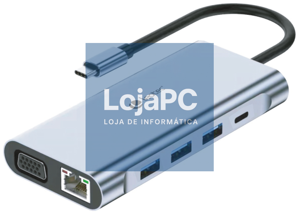 Leotec LEDS01 base para portátil y replicador de portas Acoplamiento Cinzento