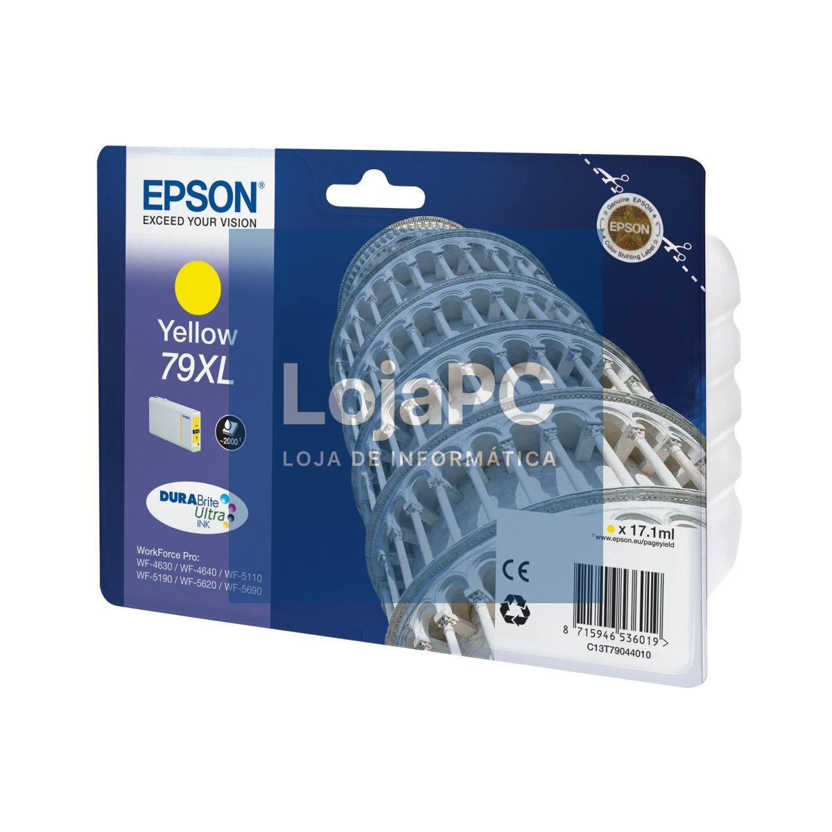 EPSON 1LB 79XL ink cartridge yellow high capacity 17.1ml 2.000 pages 1-pack