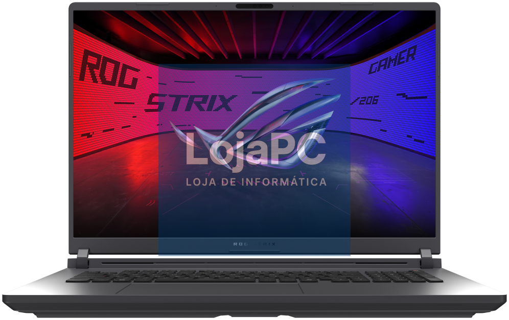 ASUS ROG Strix G18 G815LR-TT369 - Portátil Gaming de 18" WQXGA 300Hz (Core Ultra 9 290HX Plus, 16GB RAM, 1TB SSD, RTX 5070 Ti Laptop GPU 12GB, sem Sistema Operativo) Cinzento Eclipse - Tec. QWERTY Esp