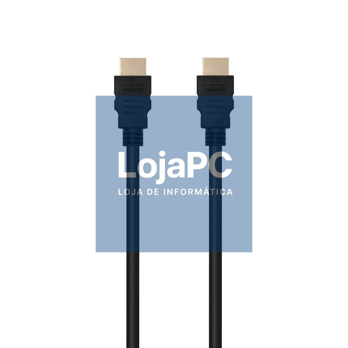 EWENT Cabo SOHO HDMI 1.4 de alta velocidade com Ethernet 1.0m, preto, 4K